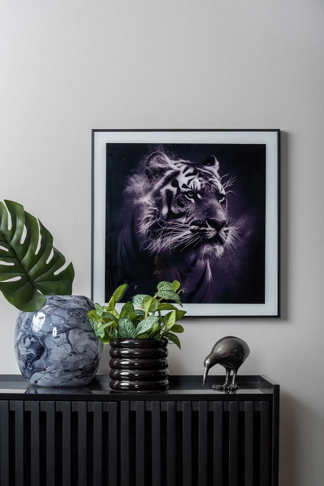 Fotoobraz Art Tiger 50x50cm tygr černý Present Time