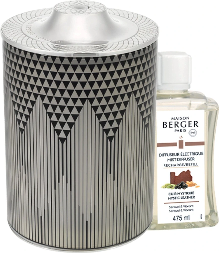 El. difuzér Evanescence včetně vůně Cuir Mystique Mystic Leather 475 ml Maison Berger Paris