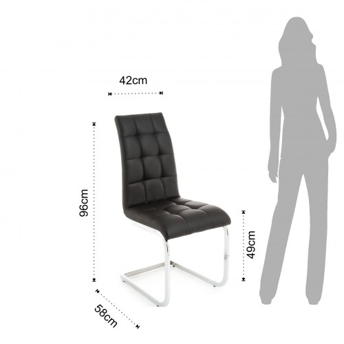 Židle COZY BLACK TOMASUCCI