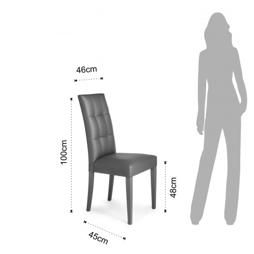 Židle DADA GREY TOMASUCCI