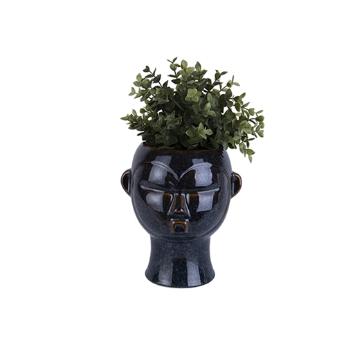 Kulatý květináč Mask round Present Time