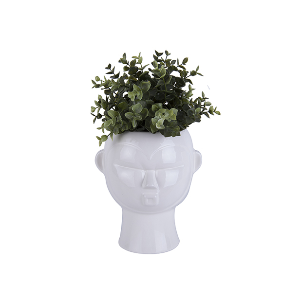 Kulatý květináč Mask round Present Time