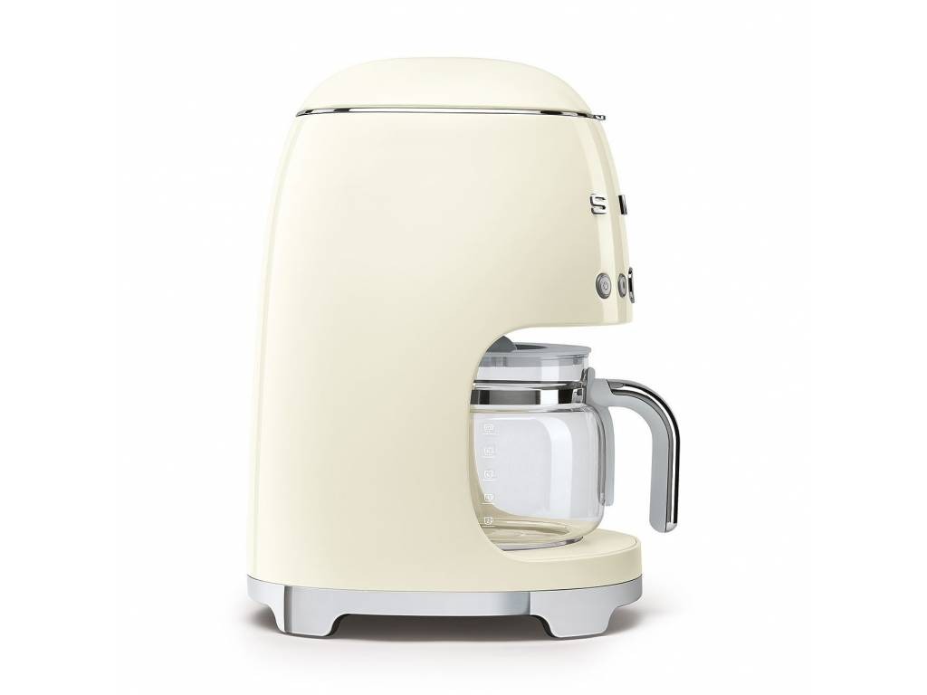 Kávovar na filtrovanou kávu 1,4l Smeg 50´s Retro Style, krémový