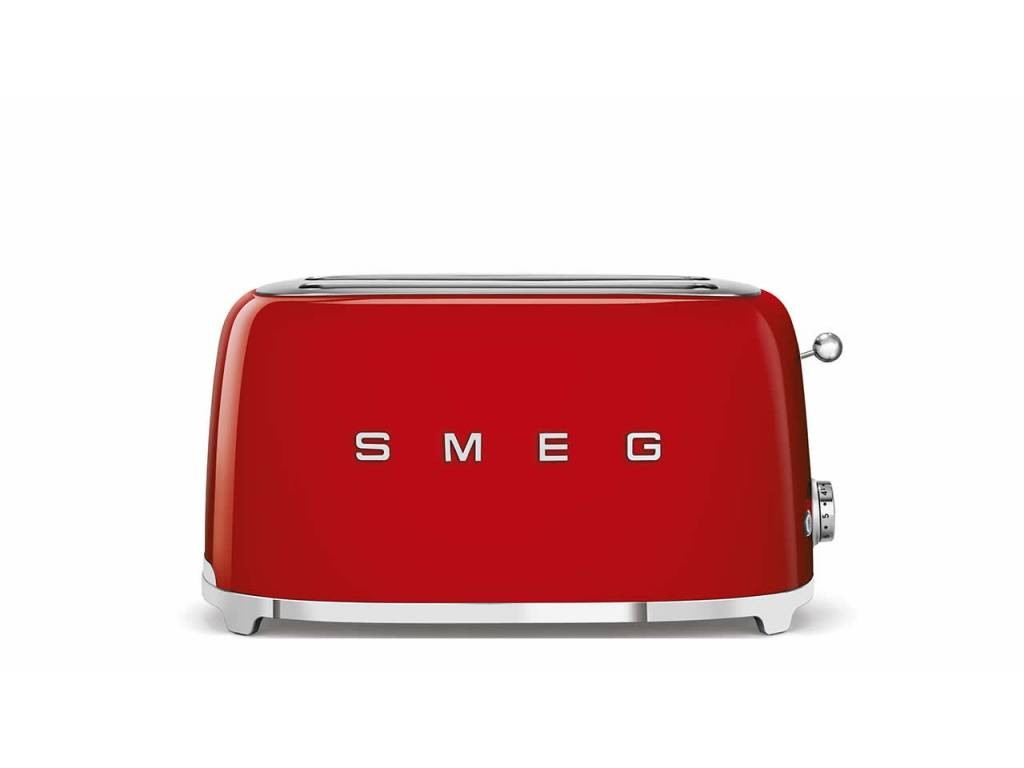 Toustovač / topinkovač P2x2 Smeg 50's Retro Style. červený 1500W