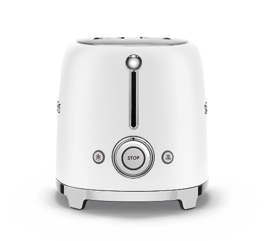 Toustovač / topinkovač P2 Smeg 50's Retro Style. bílý mat 950W
