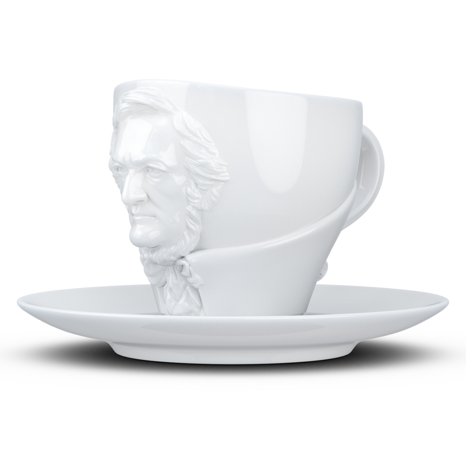 Richard Wagner šálek a podšálek na kávu, cappuccino, čaj 260 ml, 58products