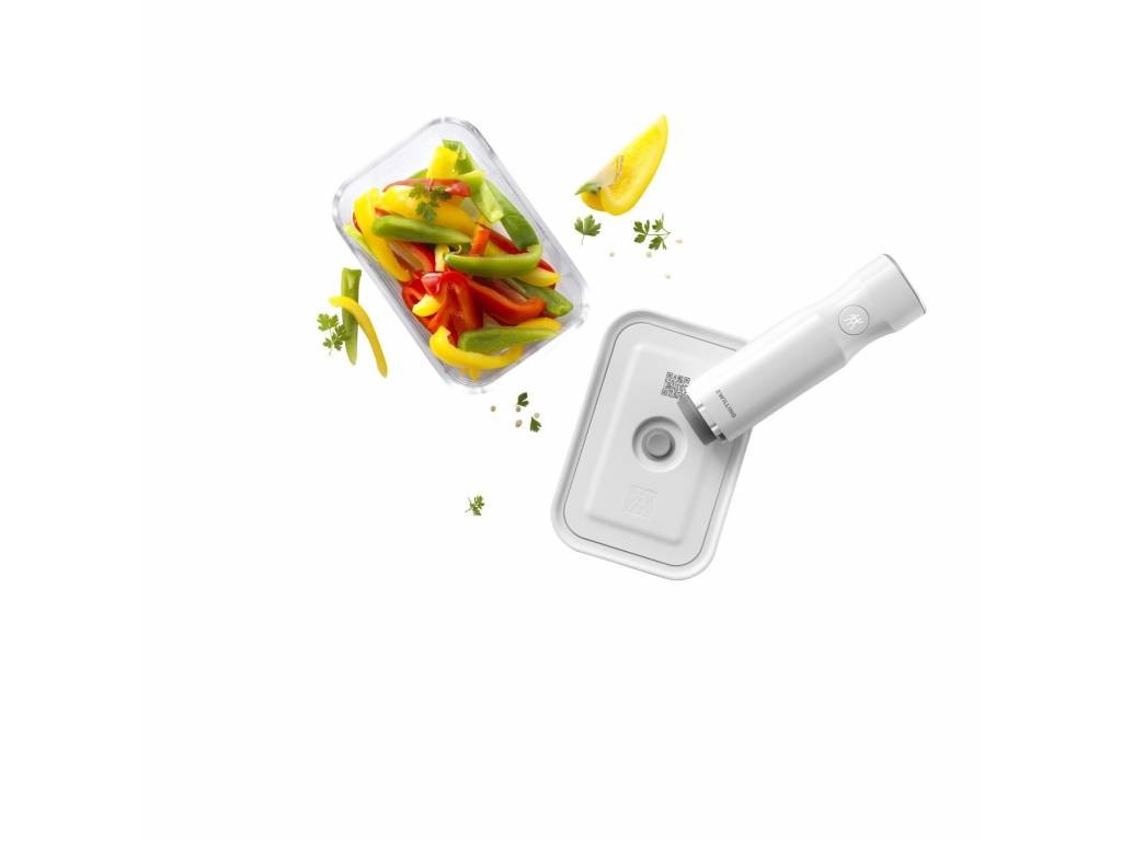 Vakuovací dóza Fresh & Save, skleněná, velikost M, 0,9 l ZWILLING