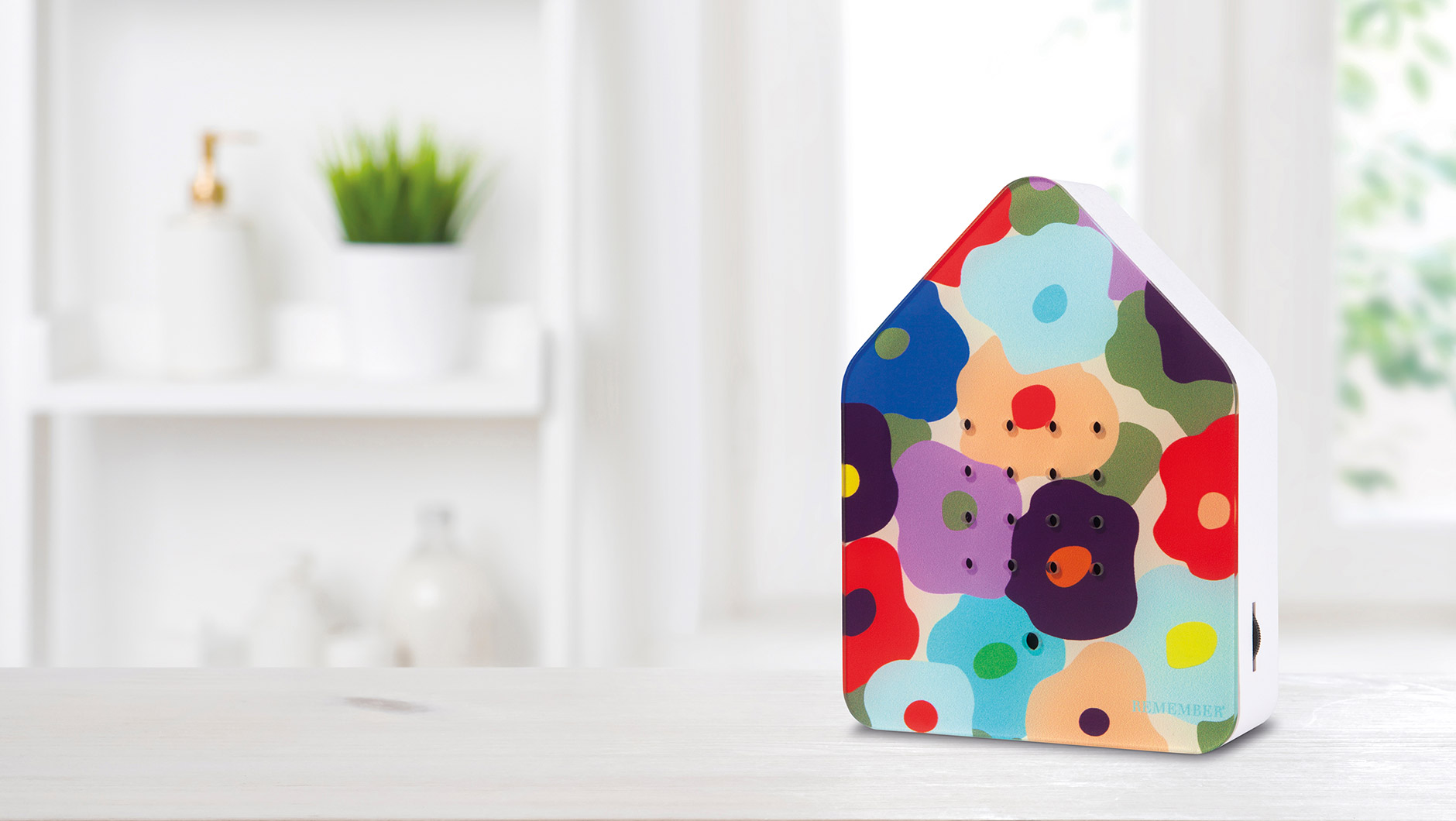 Zpívající ptačí budka Fiori REMEMBER