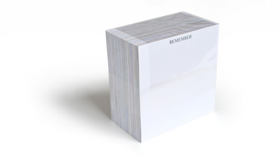 Náhradní katry do NoteBOX 240 ks kartiček různé vzory NoteBOX Remember