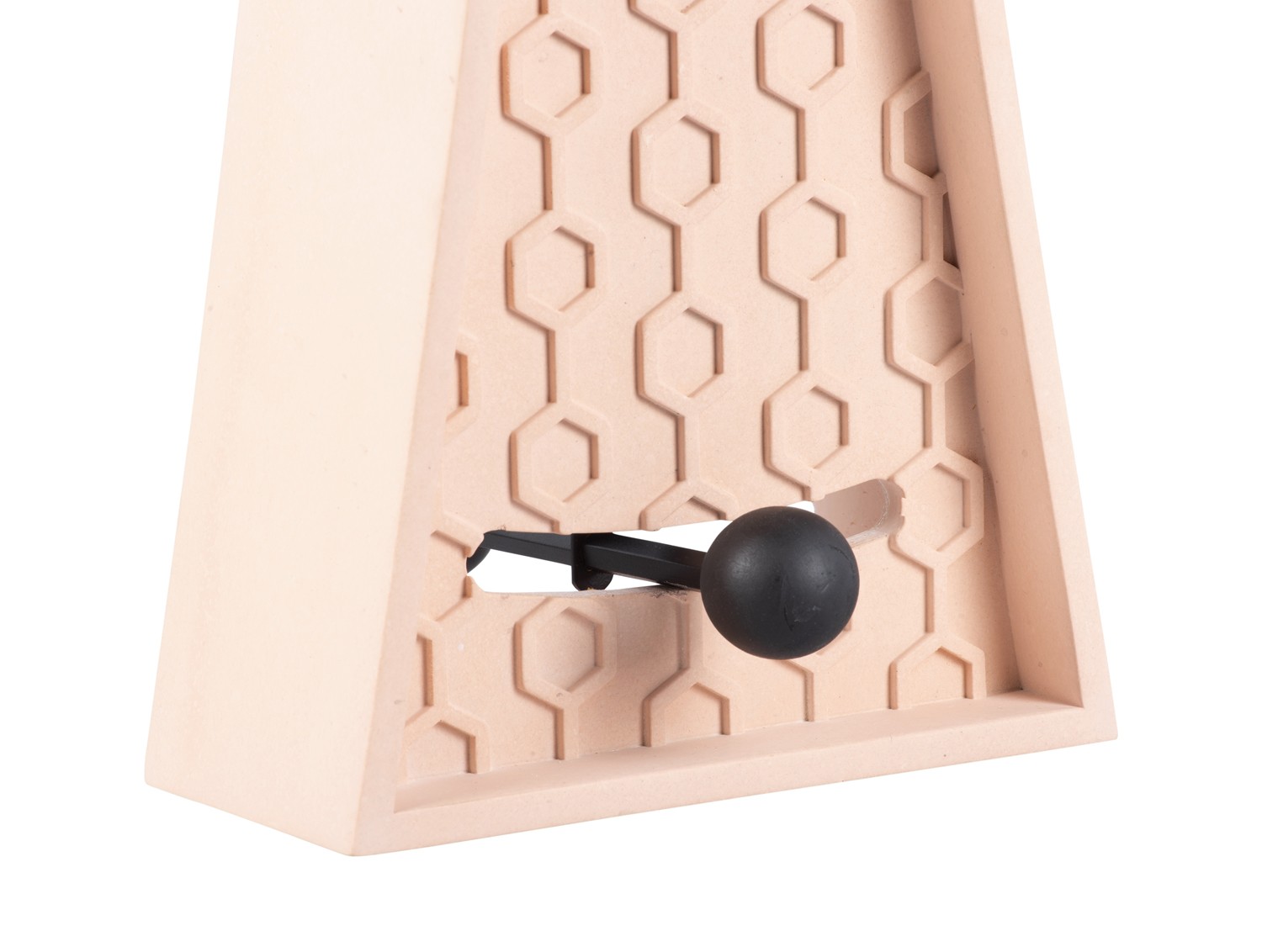 Stolní hodiny Honeycomb Kyvadlo 25 cm růžová Karlsson
