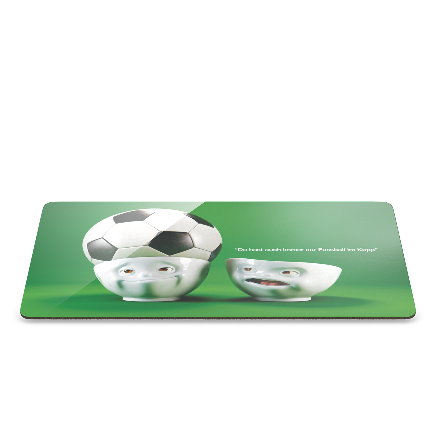 Snídaňové prkénko/tácek 23x14cm Fotbal 58products/Tassen