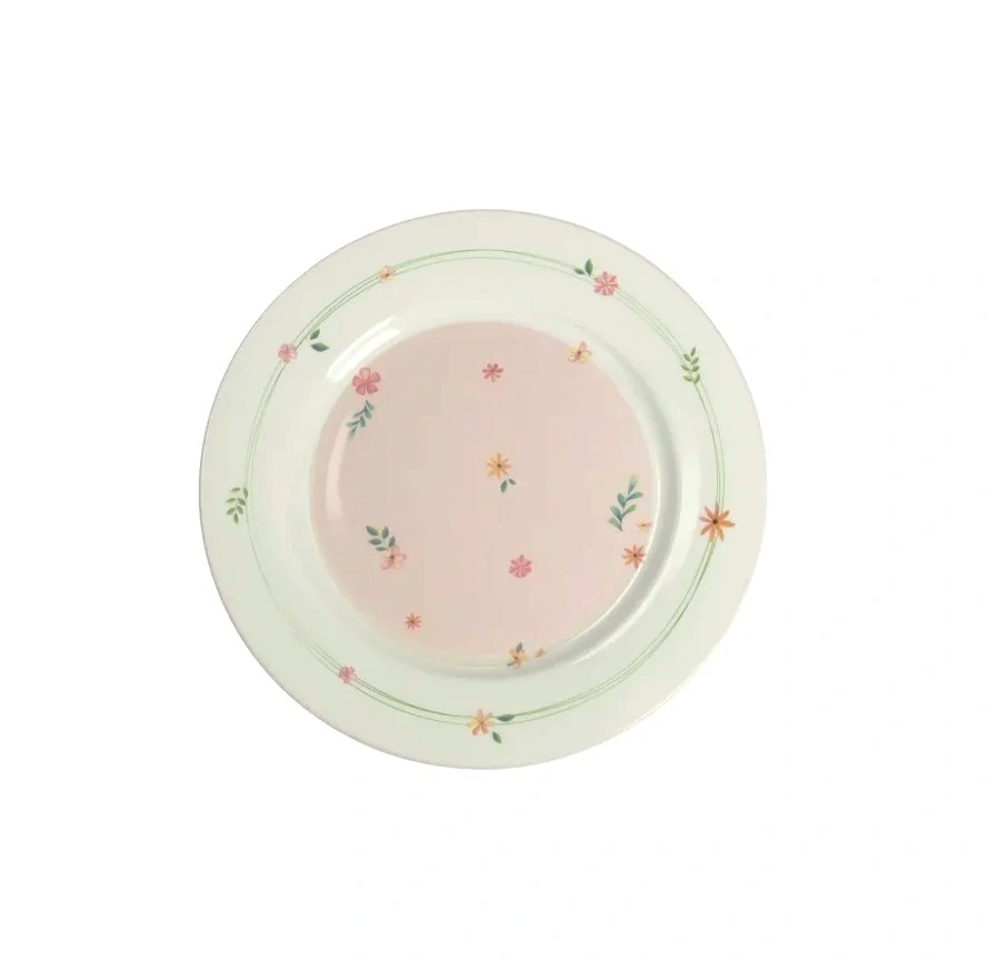 Jídelní 18-ti dílná sada talířů POLLINE ROSA růžové BRANDANI
