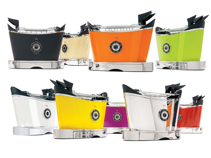 Toustovač-topinkovač bílý Volo BUGATTI