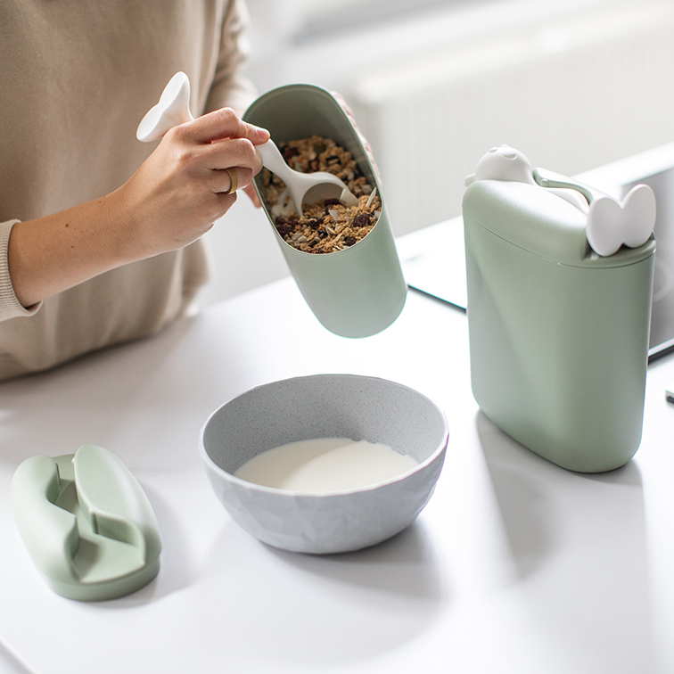 DÓZA na kávu s naběračkou 500 g KOZIOL ORGANIC