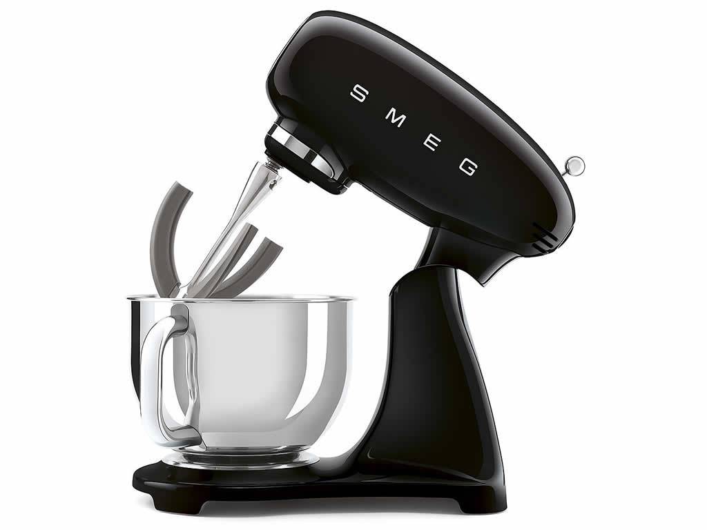 Kuchyňský robot Smeg Retro Style 50´s, černý