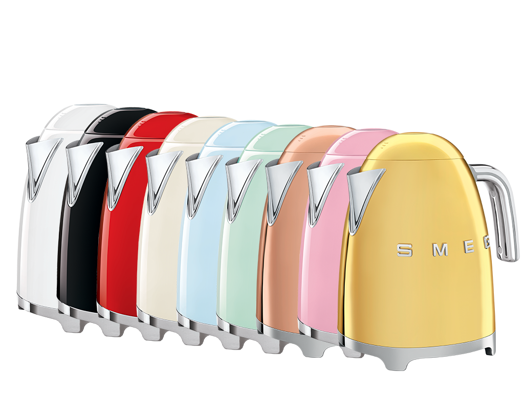 Rychlovarná konvice Smeg 50´s Retro Style, červená