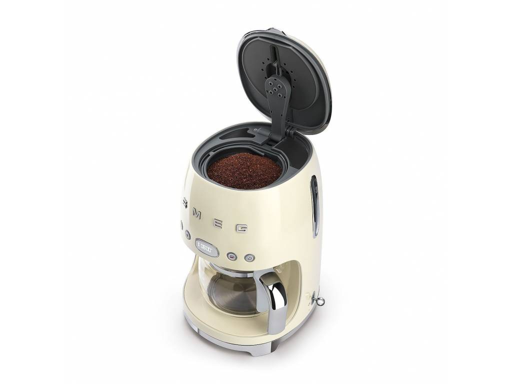 Kávovar na filtrovanou kávu 1,4l Smeg 50´s Retro Style, krémový