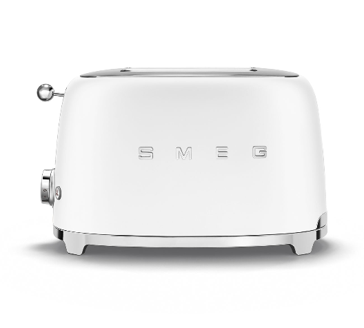 Toustovač / topinkovač P2 Smeg 50's Retro Style. bílý mat 950W