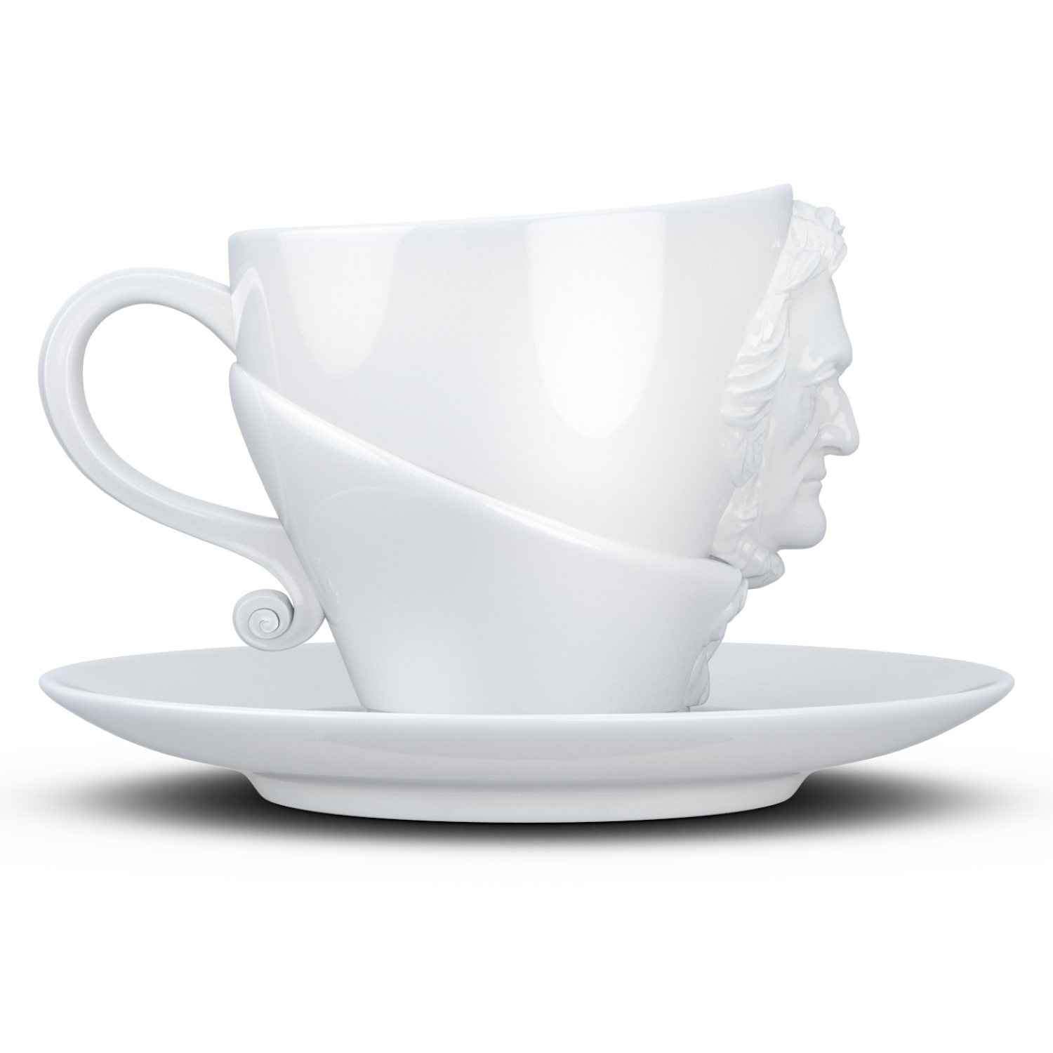 Richard Wagner šálek a podšálek na kávu, cappuccino, čaj 260 ml, 58products
