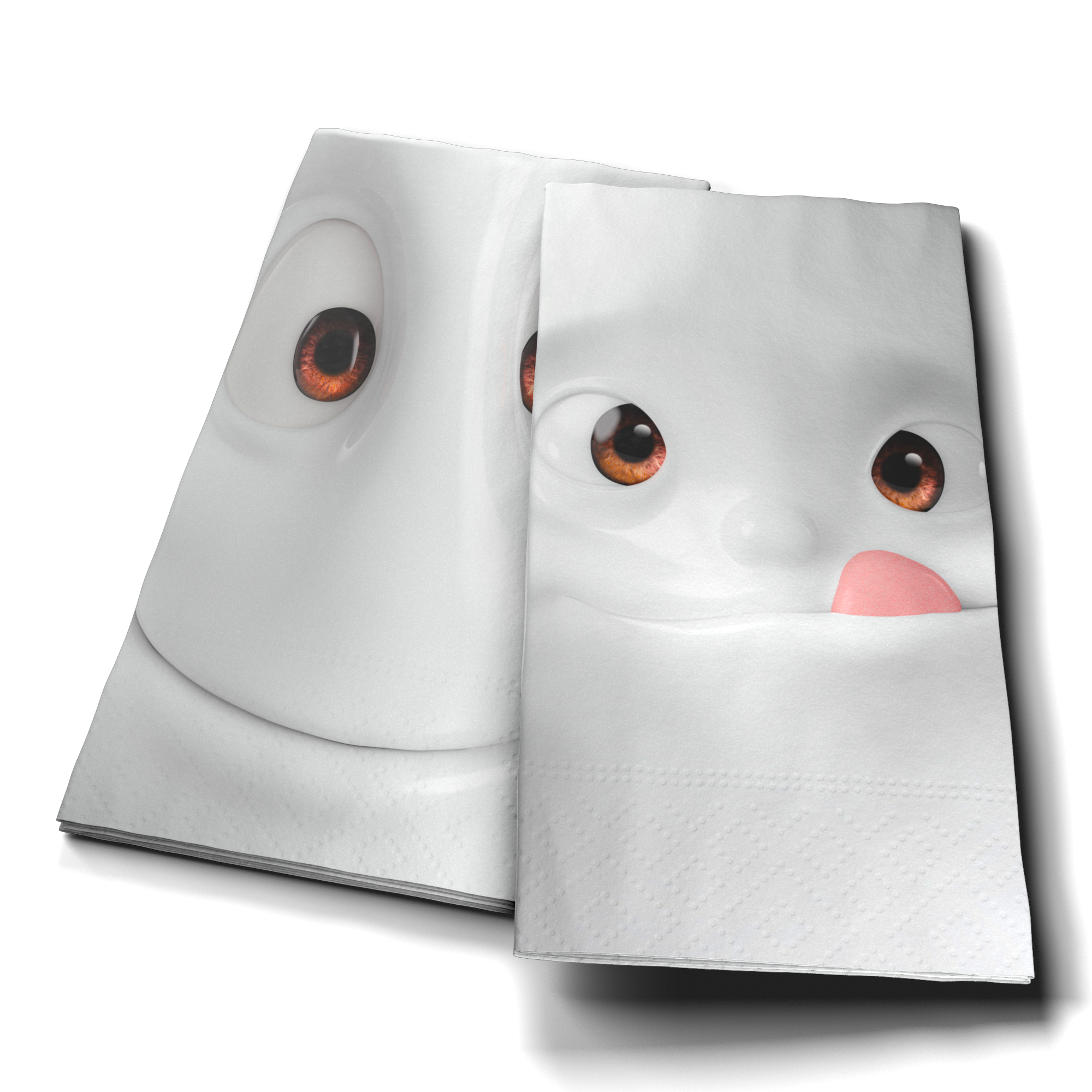 Bufetové ubrousky Face Pastrami 33x33cm 16ks 58products/Tassen