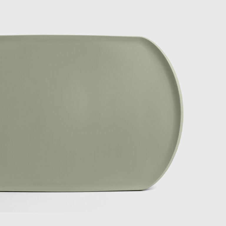 Prkénko s okrajem a protiskluzem 35cm Skateboard zelené Blim+