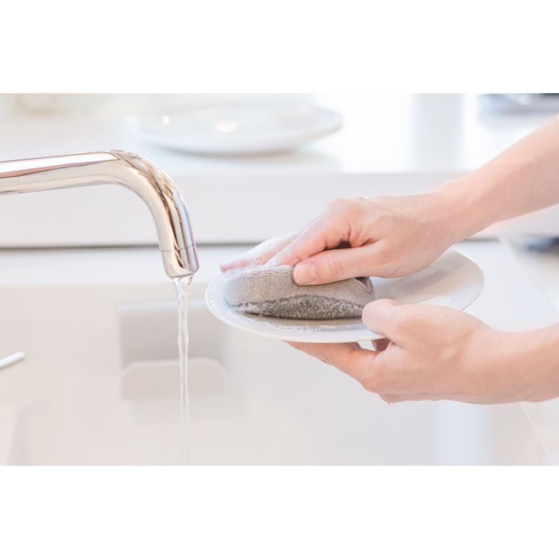 3 dílná sada na umývání nádobí bílá Rengo Monobloc VIGAR