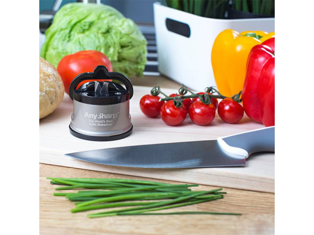 Brousek na nože tmavě šedý AnySharp Pro
