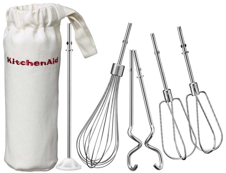 Ruční šlehač, 9 rychlostní P2 mandlová KitchenAid