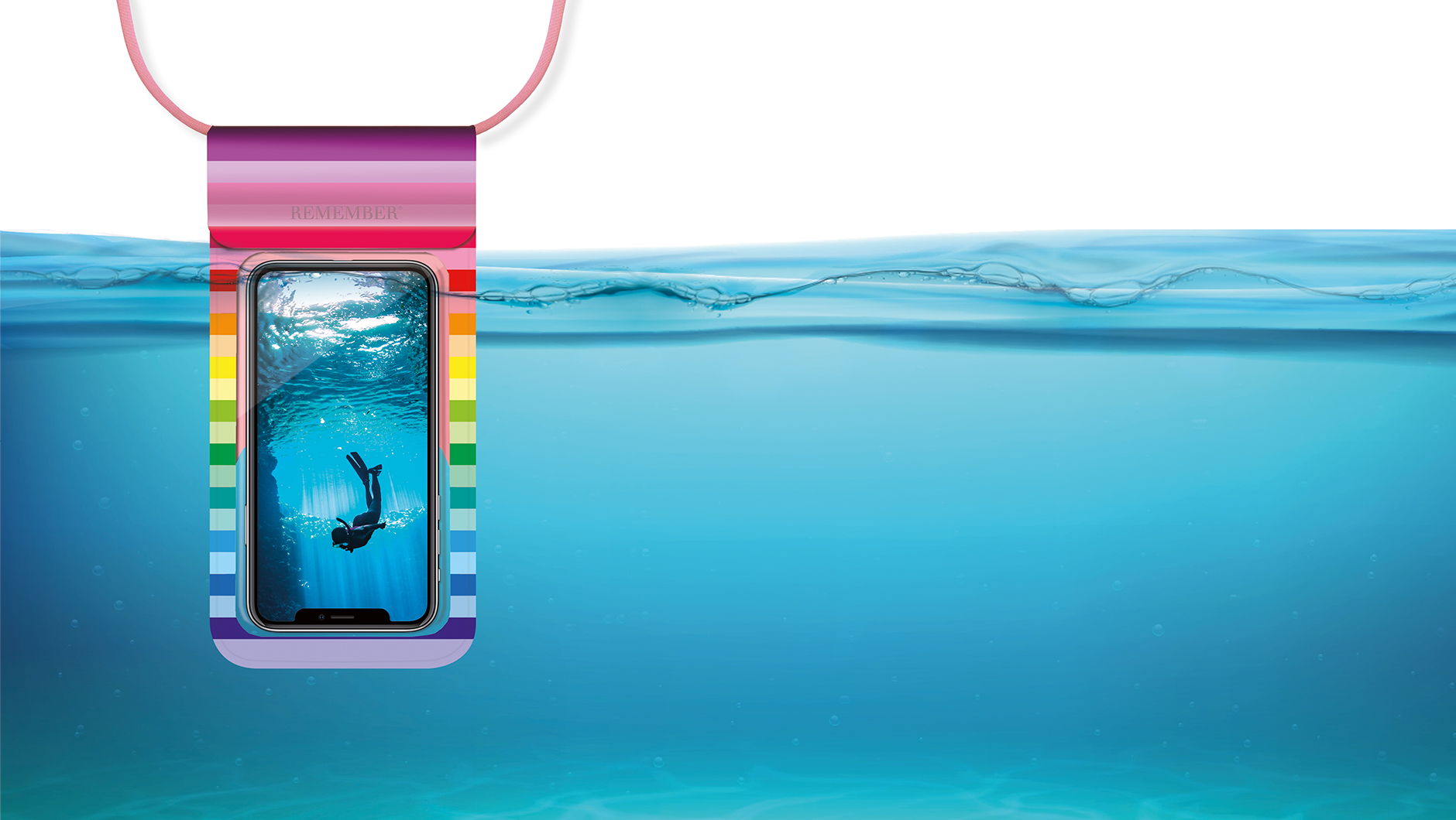 Obal na telefon voděodolný Prisma REMEMBER