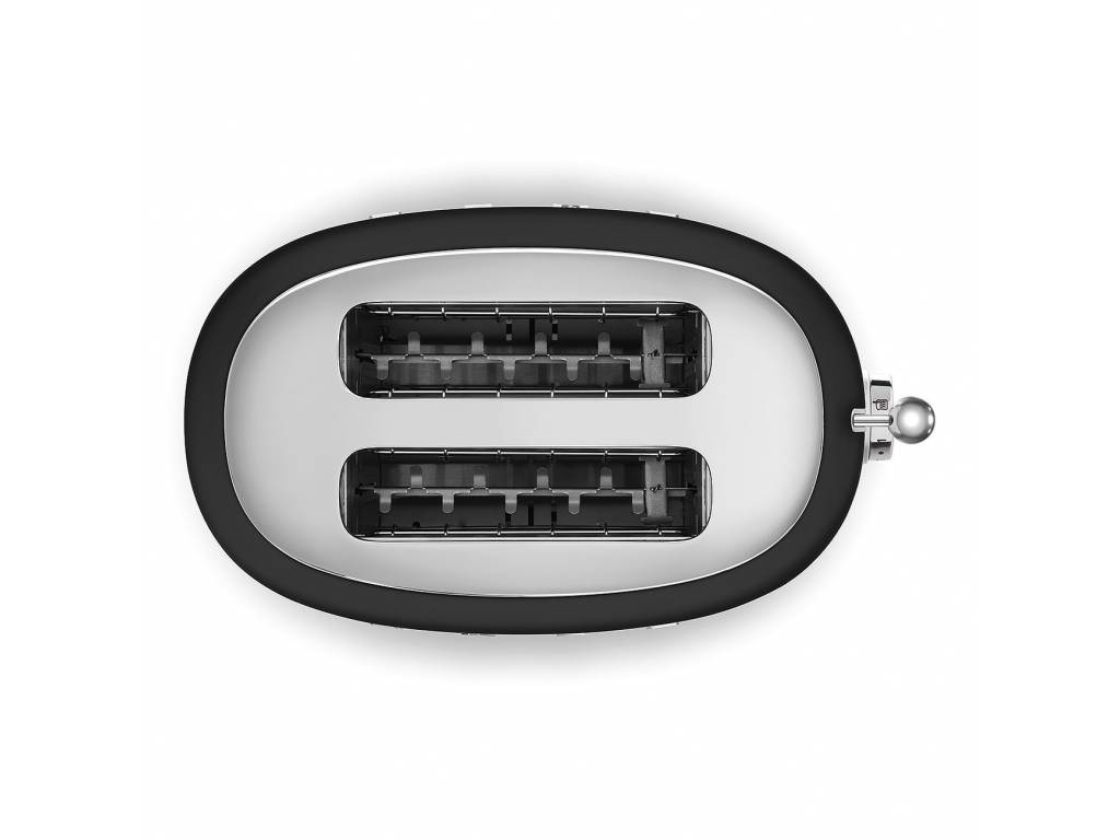 Toustovač / topinkovač P2 Smeg 50's Retro Style. černý mat 950W