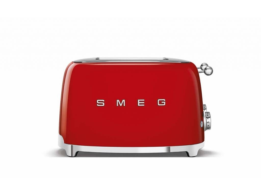 Toustovač / topinkovač P4 Smeg 50's Retro Style. červený 2000W