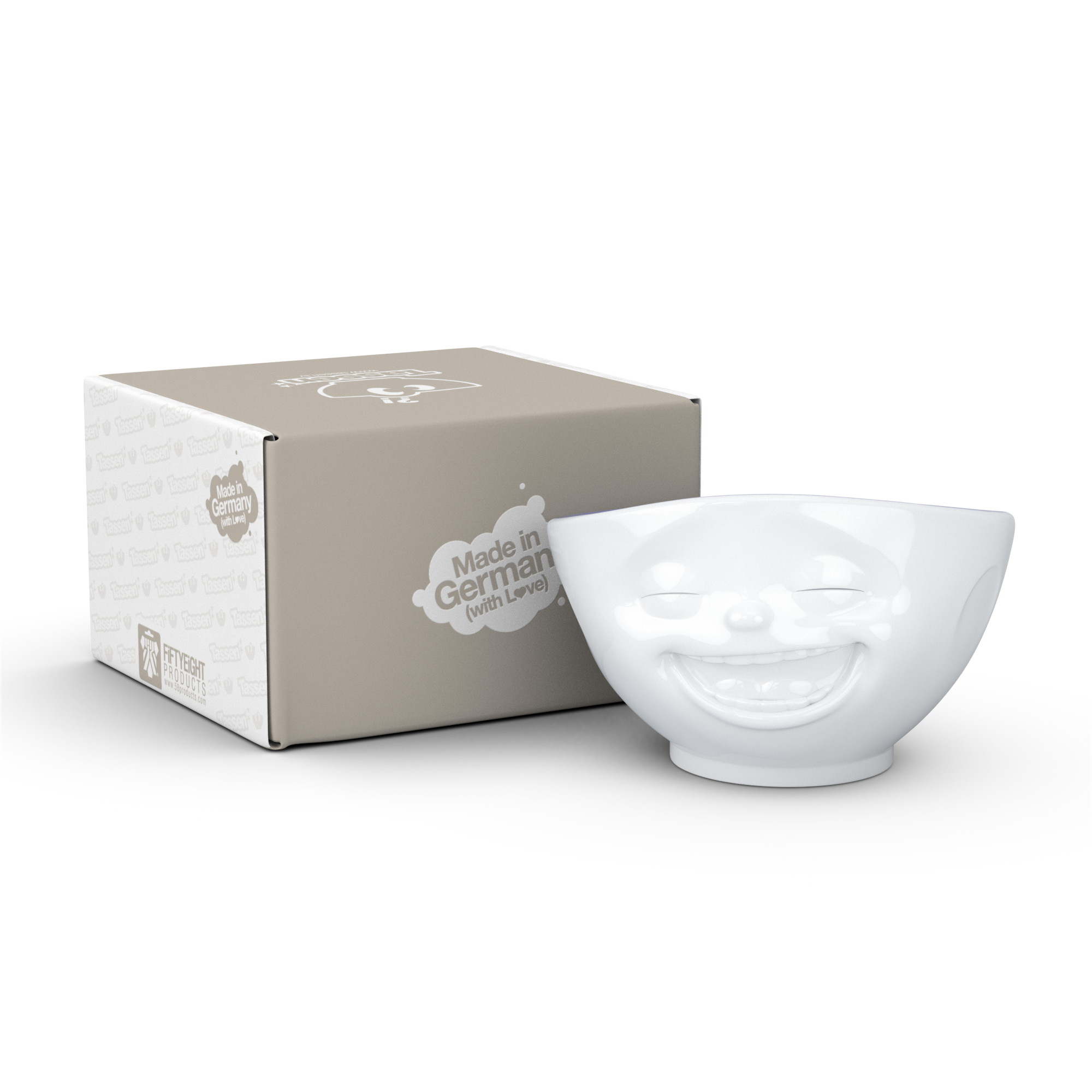 Vysmátá miska na snídani, müsli, polévku... 500 ml, 58products