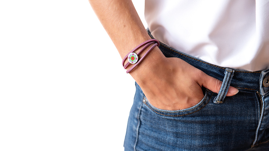 Náramek/náhrdelník kožený č.5 dlouhý 53cm REMEMBER