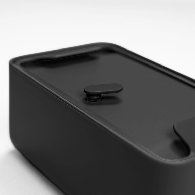 Box na obědy 2 patra BAULETTO černý Blim+