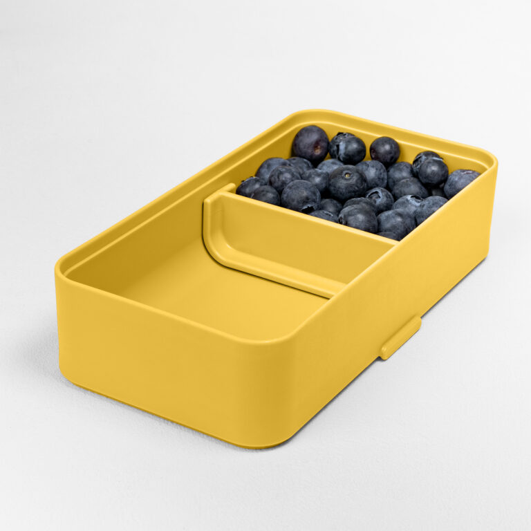 Box na obědy 2 patra BAULETTO žlutý Blim+