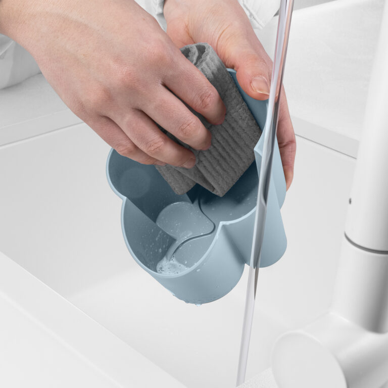 Odkapávač na příbory Gocciolo modrý Blim+