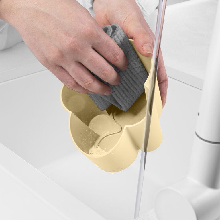 Odkapávač na příbory Gocciolo žlutý Blim+