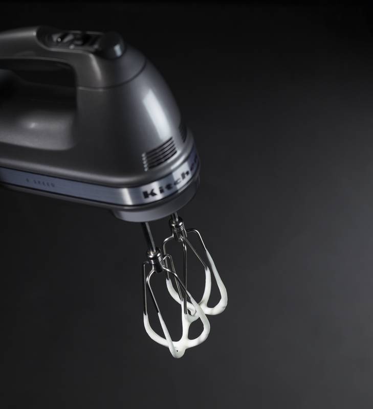Ruční šlehač, 9ti rychlostní P2 stříbřitě šedá KitchenAid