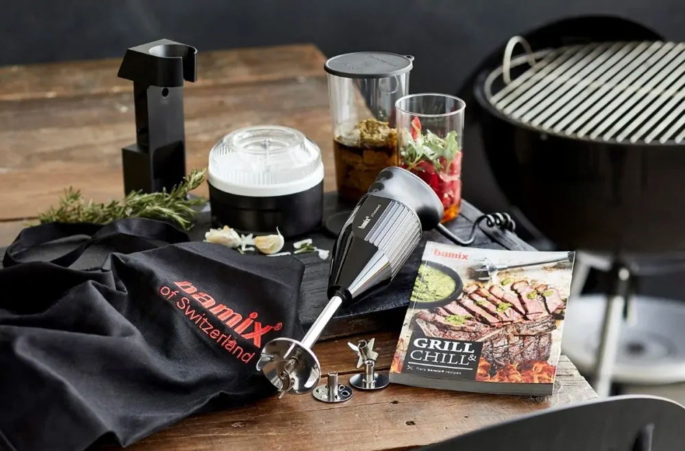 Bamix ponorný tyčový mixér BBQ 200W