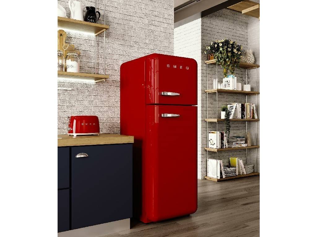 Toustovač / topinkovač P2 Smeg 50's Retro Style. červený 950W