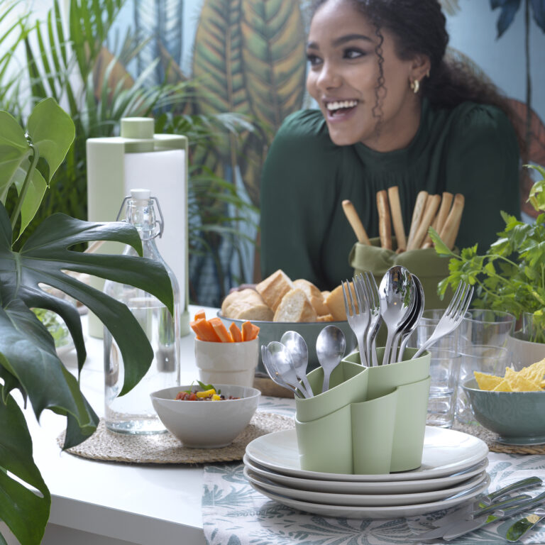 Odkapávač na příbory Gocciolo černý Blim+