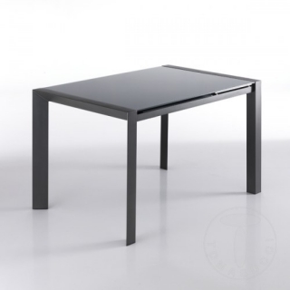Rozkládací jídelní stůl VALLA GREY 122-182cm TOMASUCCI