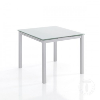 Rozkládací jídelní stůl NEW DAILY 90-150cm WHITE TOMASUCCI