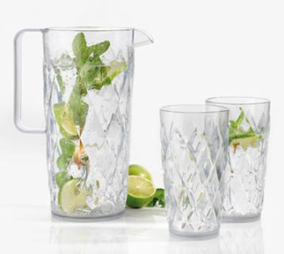 CRYSTAL džbán, karafa 1,6l KOZIOL