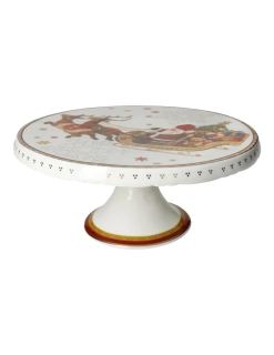 Porcelánový tác na noze CHRISTMAS 21cm BRANDANI