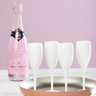 CHEERS NO.1 CHAMPAGNE, sklenice na sekt 1ks 175ml KOZIOL
