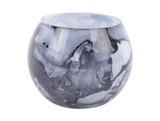 Svícen Votive Blended šedý 8cm Present Time