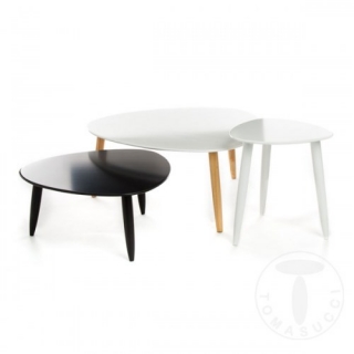 Set 3 stolků KYRA TOMASUCCI