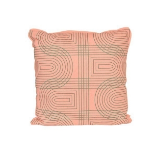 Polštář čtvercový 45 cm Retro Grid Present Time *