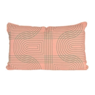 Polštář obdélníkový 50 x 30 cm Retro Grid Present Time *